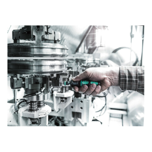 Wera 7445 Drehmomentschraubendreher mit Rapidaptor Schnellwechselfutter 2,5 - 11,5 in.lbs.