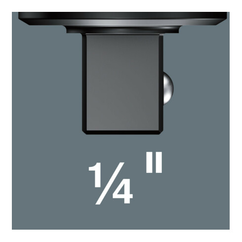 Hebel-Umschaltknarre 1/2"ZYKLOP metal switch Wera