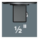 Wera Hevelomschakelratel 1/2" ZYKLOP metal switch