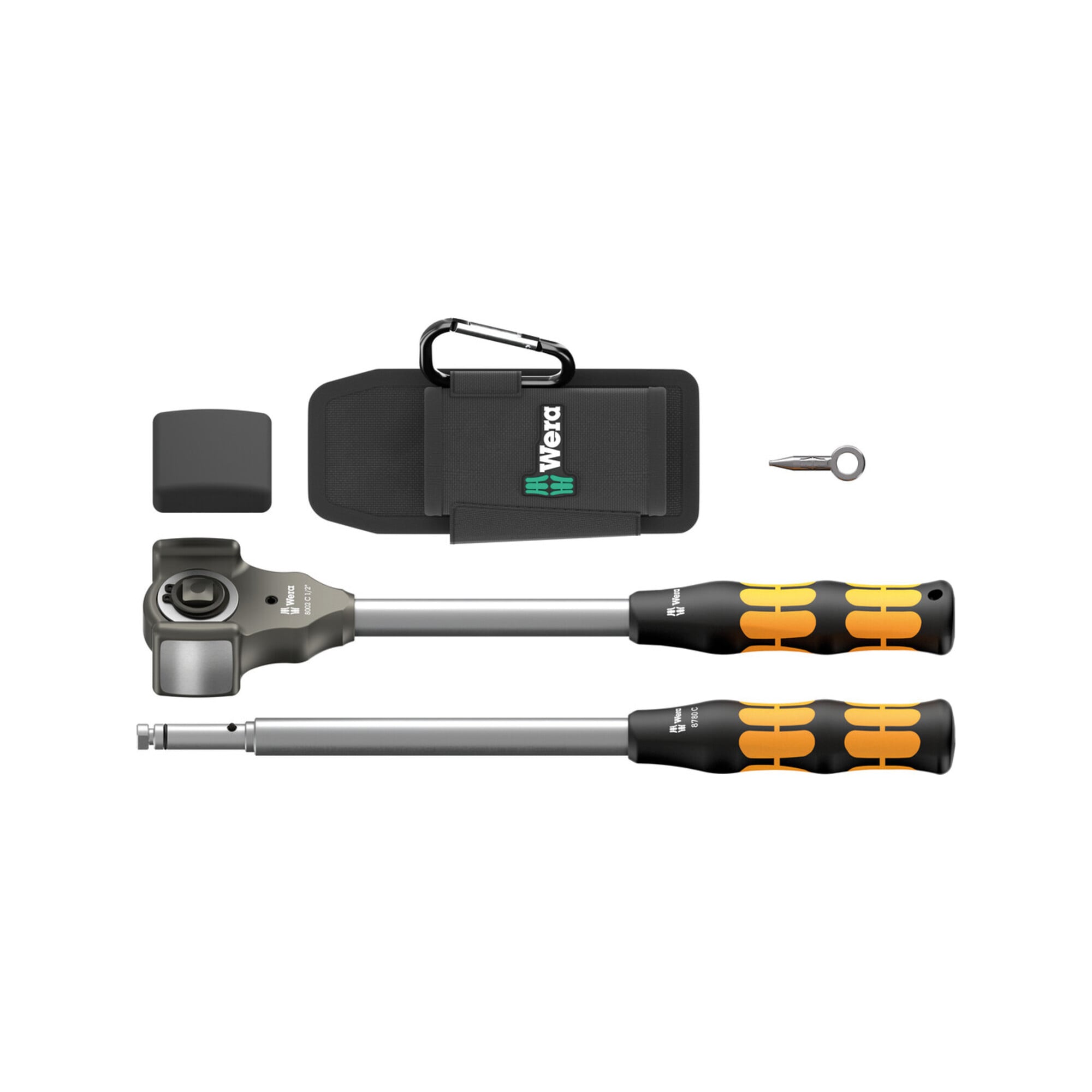 Wera 8002 C Koloss All Inclusive Set mit 1/2"-Antrieb, 5-teilig