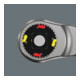 Wera 8003 A Zyklop Metal-Knarre mit Durchsteckvierkant mit 1/4"-Antrieb, 1/4" x 141 mm