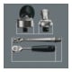 Wera 8004 B Zyklop Metal-Knarre mit Umschalthebel mit 3/8"-Antrieb, 3/8" x 222 mm