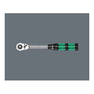 Wera 8006 C Zyklop Hybrid-Knarre mit Umschalthebel mit 1/2"-Antrieb, 1/2" x 281 mm