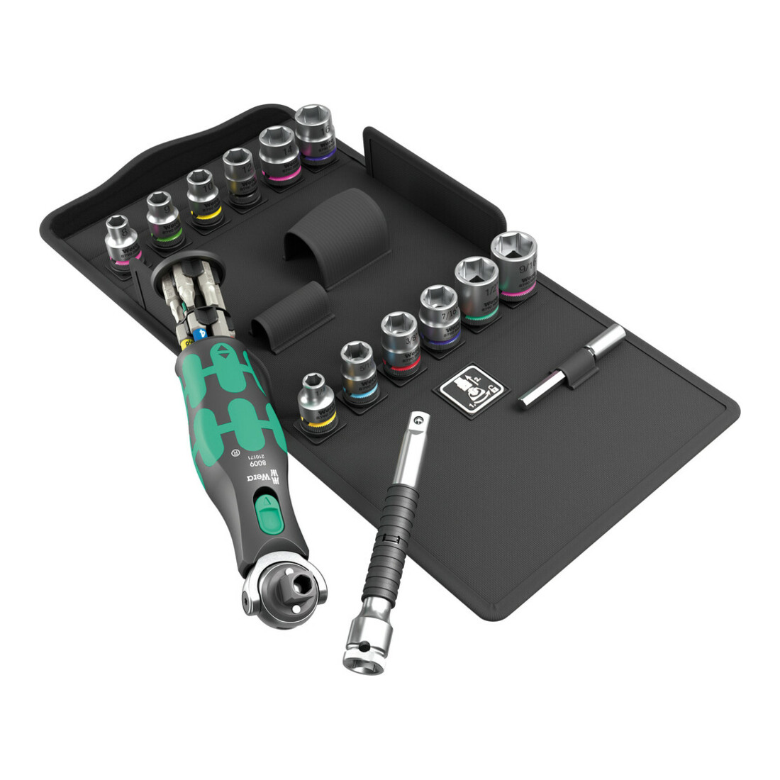 Wera 8009 Zyklop Pocket Set 4, 27-teilig