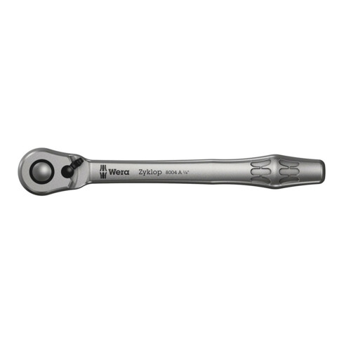 Wera 8100 SA 12 HF Zyklop Metal-Knarrensatz, Umschalthebel, 1/4"-Antrieb, metrisch, 13-teilig