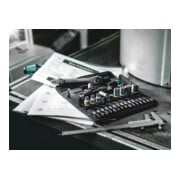 Wera 8100 SA 12 HF Zyklop Metal-ratelset, omschakelpal, 1/4"-aandrijving, metrisch-2