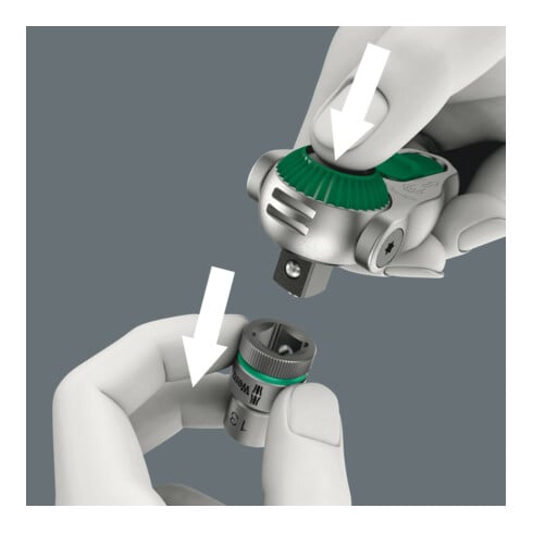 Wera 8100 SB 2 Zyklop Speed-ratelset, 3/8"-aandrijving, metrisch