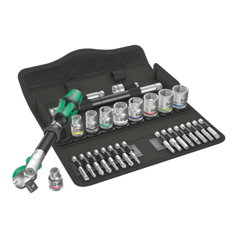 Wera 8100 SB 6 Zyklop Speed-ratelset, 3/8"-aandrijving, metrisch