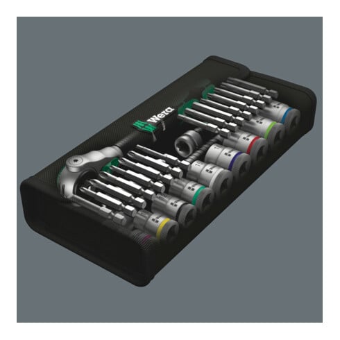 Wera 8100 SB 6 Zyklop Speed-ratelset, 3/8"-aandrijving, metrisch
