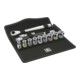Wera 8100 SB HF 1 Zyklop Metal-ratelset, omschakelpal, 3/8"-aandrijving, met vasthoudfunctie, metrisch-1