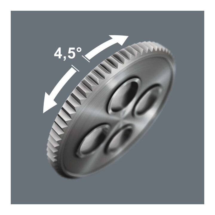 Wera 8100 SB VDE 1 Zyklop ratelset, geïsoleerd, voorzien van omschakelpal, 3/8" aandrijving, metrisch
