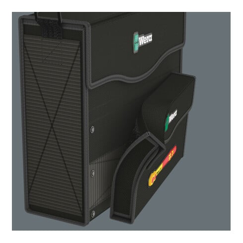Wera 8100 SB VDE 1 Zyklop ratelset, geïsoleerd, voorzien van omschakelpal, 3/8" aandrijving, metrisch
