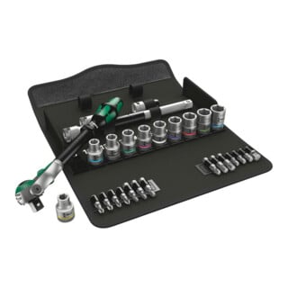 Wera 8100 SC 6 Zyklop Speed-ratelset, 1/2"-aandrijving, metrisch