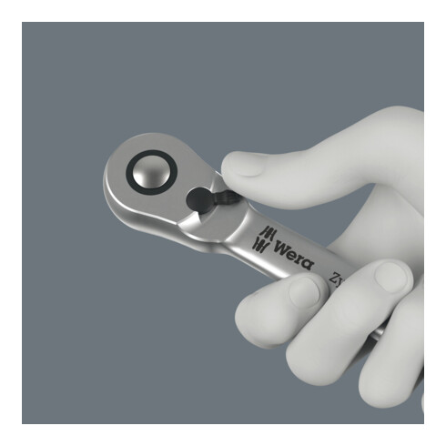 Wera 8100 SC 8 Zyklop Metal-Knarrensatz, Umschalthebel, 1/2"-Antrieb, 28-teilig, metrisch