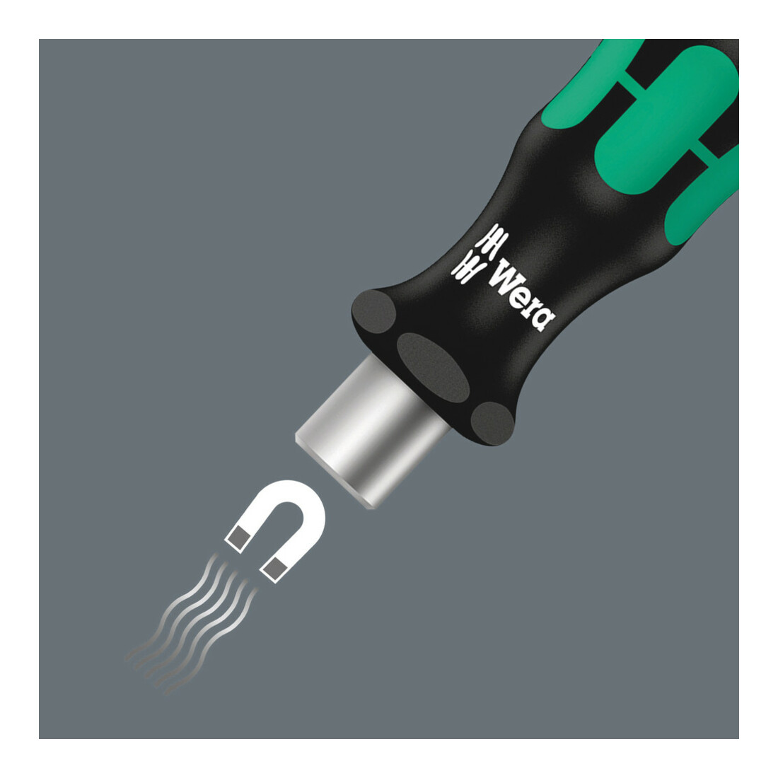 Wera 813 Bits-Handhalter für 1/4" Außensechskant