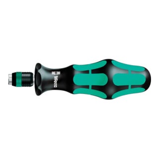 Wera 816 R Bits-Handhalter mit Rapidaptor Schnellwechselfutter für 1/4" Außensechskant