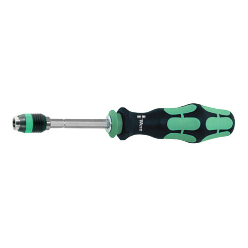 Wera 817 R Bits-Handhalter mit Rapidaptor Schnellwechselfutter für 1/4" Außensechskant