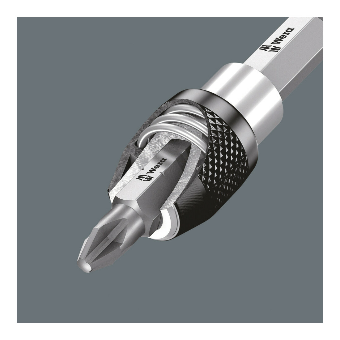 Wera 830 Adapterklinge für 1/4" Außensechskant
