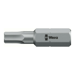 Wera 840/1 Z BO 6KT mèche, longueur 25 mm