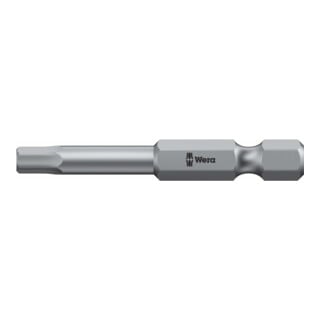 Wera 840/4 Z Embouts hexagonaux, SW (métrique) 6,0 mm, longueur 50 mm