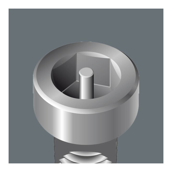 Wera 840/4 Z Zeskant BO Bits met boring