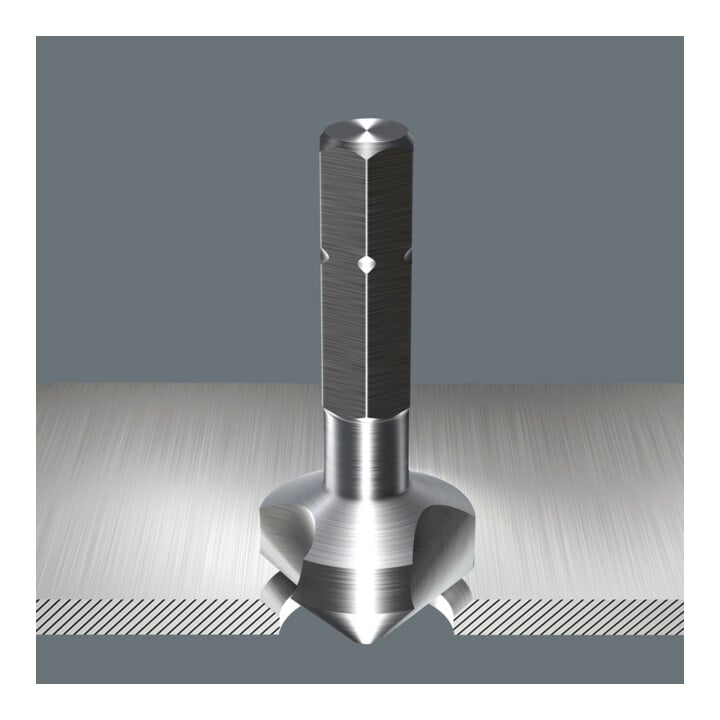 Wera 846/8 Kegelsenkerbit-Satz