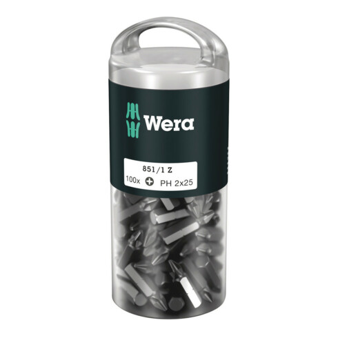 Wera 851/1 Z DIY 100 Bits Phillips