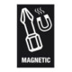 Wera 853/4 ACR SL Bits mit Schlauchummantelung, magnetisiert, PH 2 x 150 mm