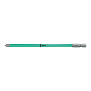 Wera 853/4 ACR SL Bits mit Schlauchummantelung, magnetisiert, PH 2 x 200 mm