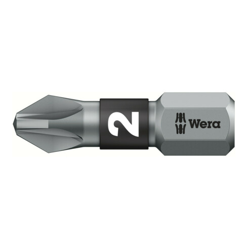 Wera Pozidriv BiTorsion Bit, L25 mm, 1/4" Antrieb