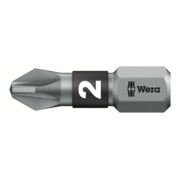 Wera Pozidriv BiTorsion Bit, L25 mm, 1/4" Antrieb