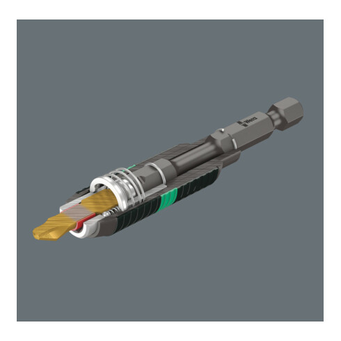 Wera Pozidriv BiTorsion Bit, L25 mm, 1/4" Antrieb