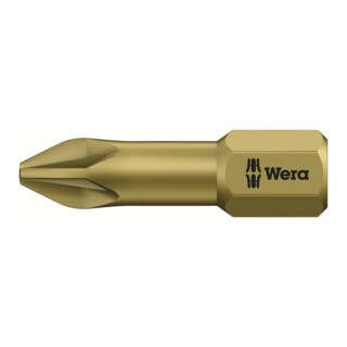 Wera 855/1 TH Pozidriv-Bits, PZ 2, Länge 25 mm