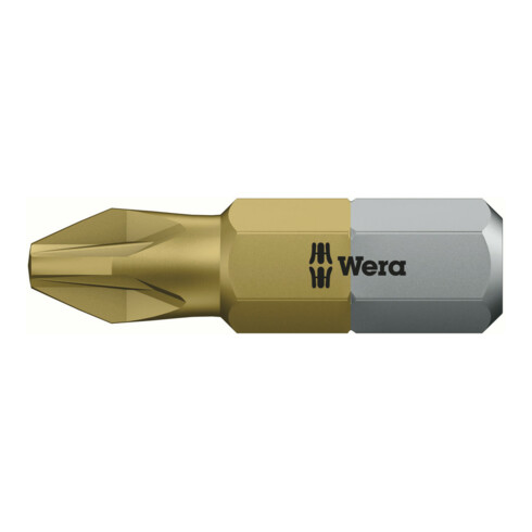 Wera 855/1 TiN Pozidriv-Bits, PZ 2, Länge 25 mm