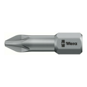 Wera Pozidriv Torsion Bit, L25 mm, 1/4" Antrieb, für Metall