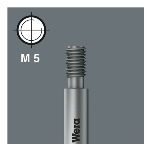 Wera 855/12 Pozidriv-Bits, PZ 2, Länge 33 mm