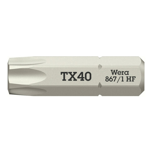 Wera 867/1 Embout TX HF avec fonction de retenue, TX 40 x 25 mm