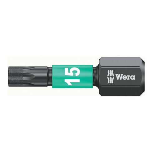 Wera 867/1 IMP DC Impaktor TORX® Bits, TX 15, Länge 25 mm