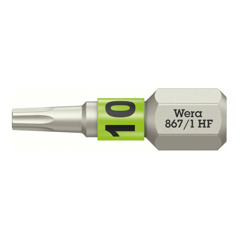 Wera 867/1 TX HF Bit mit Haltefunktion, TX 10 x 25 mm