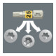 Wera 867/1 TX HF Bit mit Haltefunktion, TX 30 x 25 mm