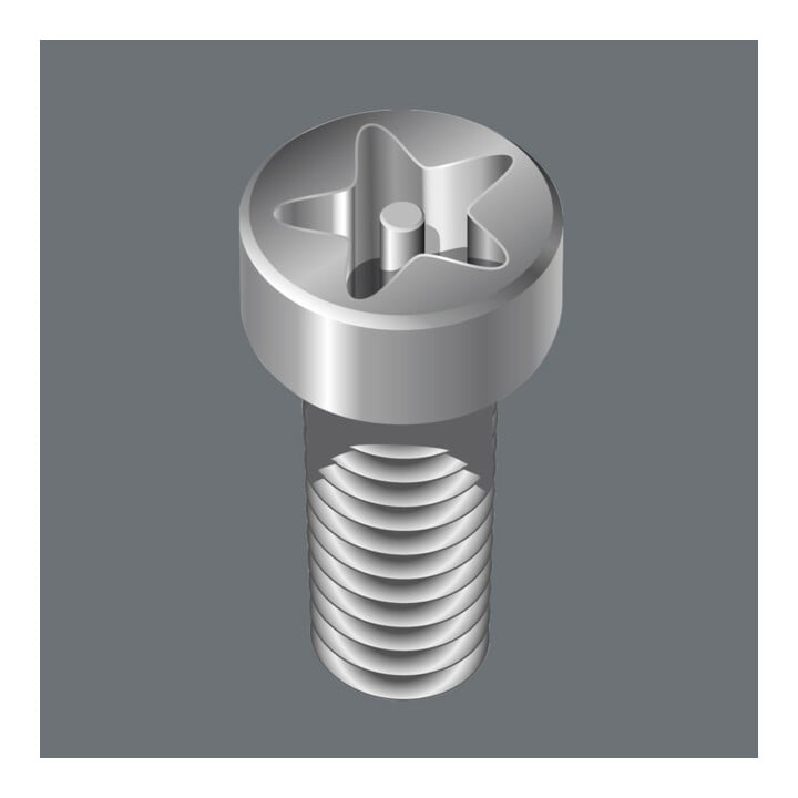 Wera 867/4 IPR TX PLUS® Bits met boring