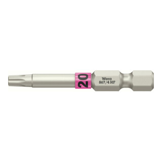 Wera 867/4 TX HF Bit mit Haltefunktion, TX 20 x 50 mm