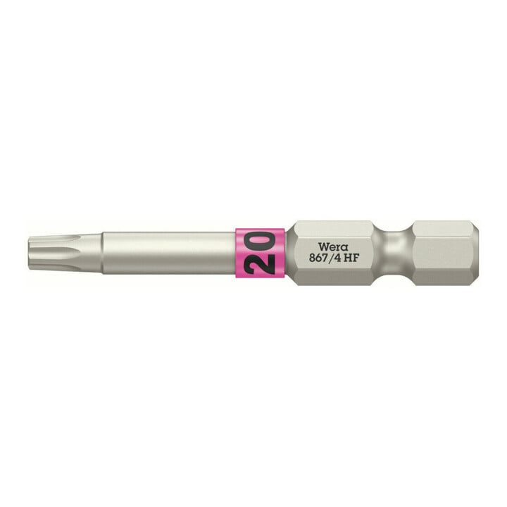 Wera 867/4 TX HF Bit mit Haltefunktion, TX 20 x 50 mm