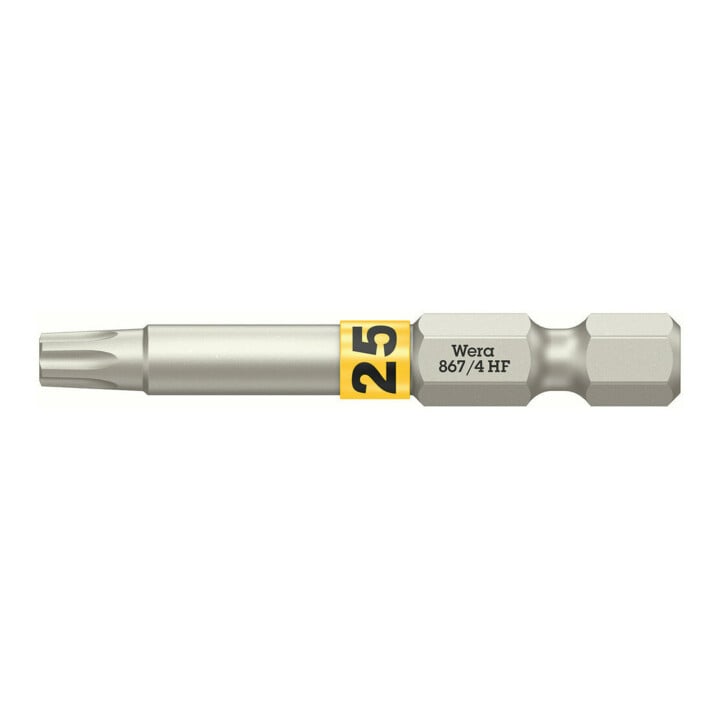Wera 867/4 TX HF Bit mit Haltefunktion, TX 25 x 50 mm