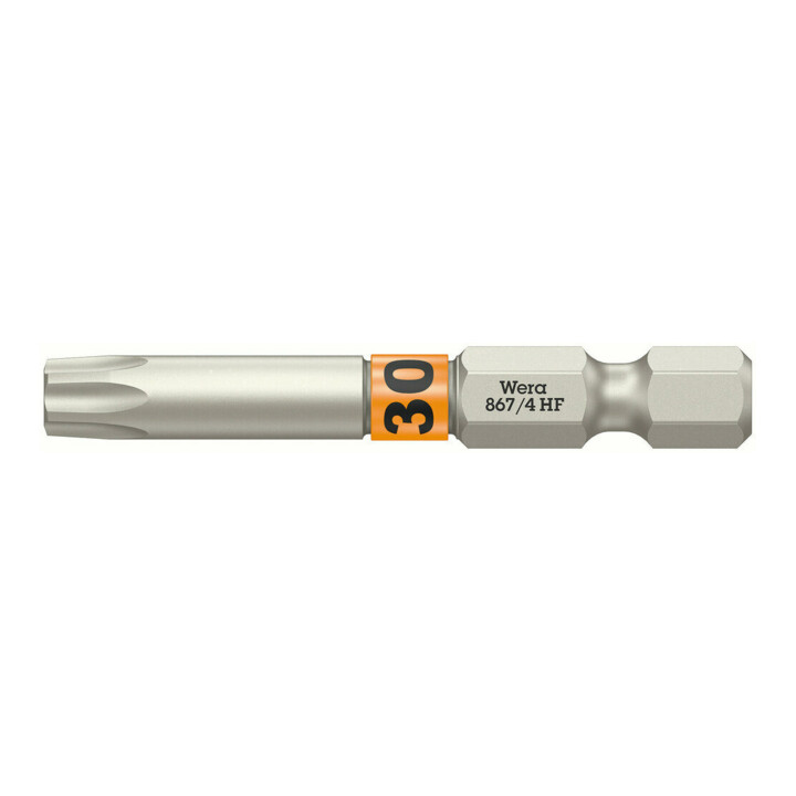 Wera 867/4 TX HF Bit mit Haltefunktion, TX 30 x 50 mm