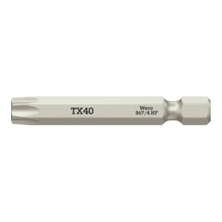 Wera 867/4 TX HF Bit mit Haltefunktion, TX 40 x 50 mm