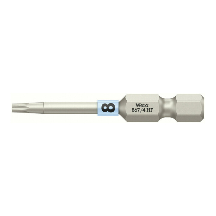 Wera 867/4 TX HF Bit mit Haltefunktion, TX 8 x 50 mm