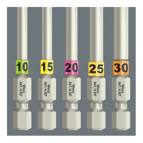 Wera 867/4 TX HF bits met vasthoudfunctie