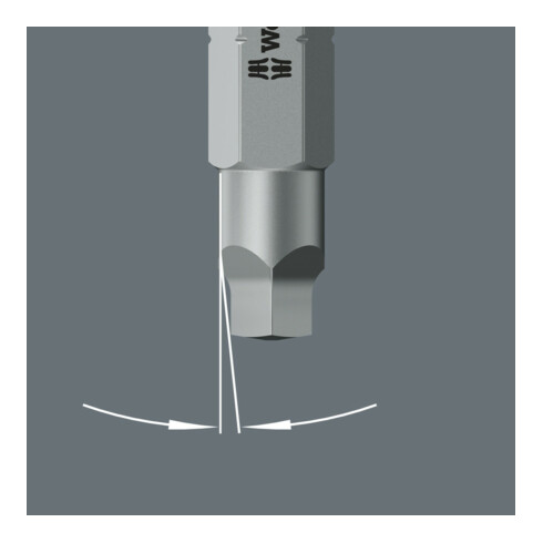 Wera 868/1 V Innenvierkant Bits, # 1 x 25 mm