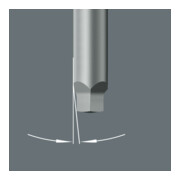 Wera 868/4 V Innenvierkant Bits, # 2 x 152 mm-3